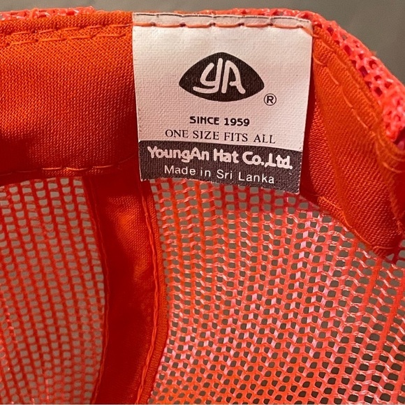 Hunting outdoor Retro Hunting An American Tradition Orange Mesh Cap - Picture 4 of 6